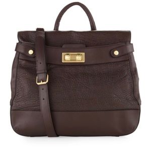 BCBG Max Azria Double Turn-Lock Messenger Bag